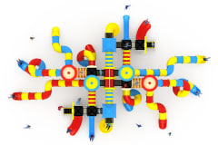 Kule Seri Oyun Grubu A-1000 PRK-1002 | Kule Seri Oyun Grupları | Erse Kent Mobilyaları